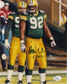 Reggie White Signed 8x10 Green Bay Packers Photo